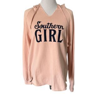Paula Deen Southern Girl Hooded Sweatshirt size L